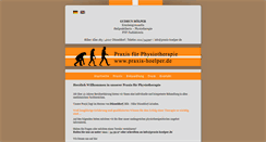 Desktop Screenshot of praxis-hoelper.de