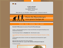 Tablet Screenshot of praxis-hoelper.de